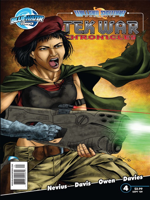 Cover image for William Shatner Presents: The Tek War Chronicles, Issue 4